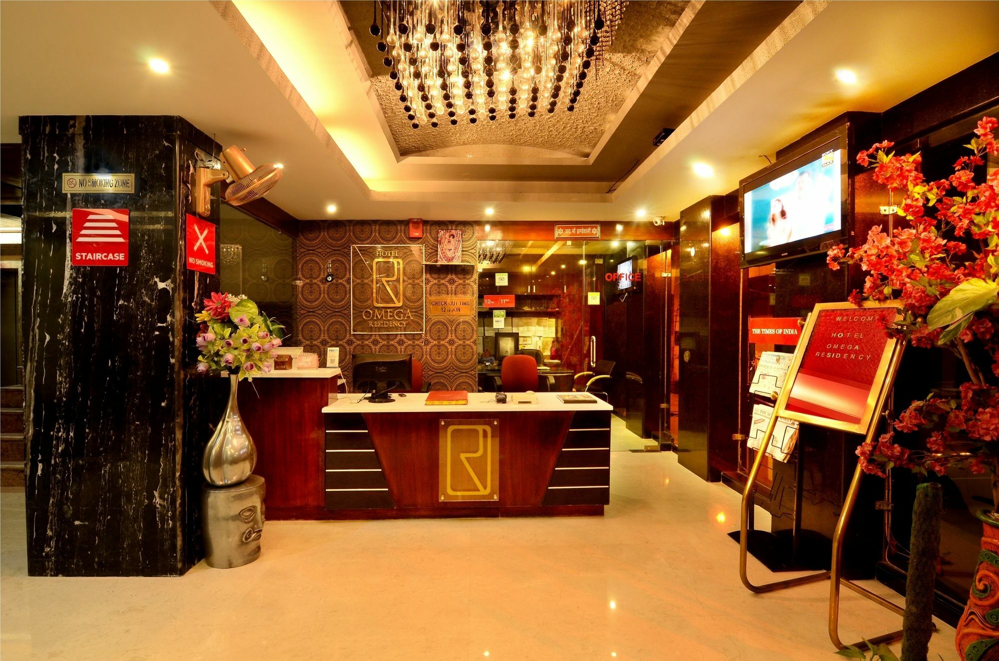 Omega Residency Hotel Nova Deli Exterior foto