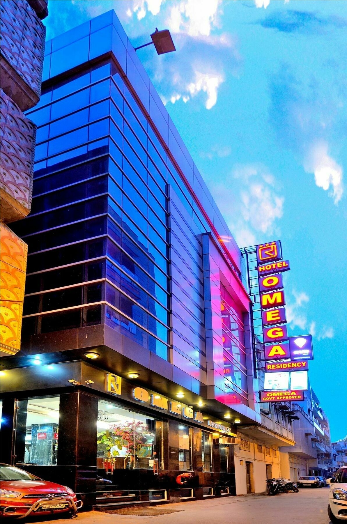 Omega Residency Hotel Nova Deli Exterior foto